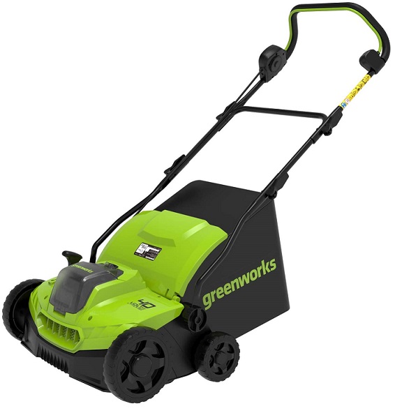 Arieggiatore a batteria Greenworks 40V SOLO CORPO MACCHINA